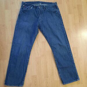 Polo Ralph Lauren 867 Jeans Men's Size 34X30 Denim Blue Classic Fit Leather Tag